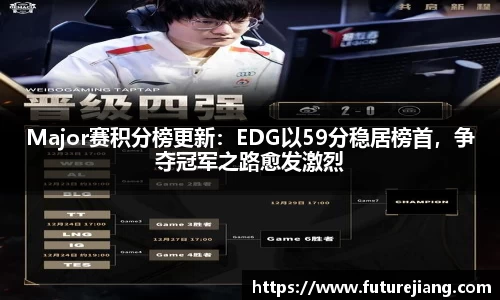Major赛积分榜更新：EDG以59分稳居榜首，争夺冠军之路愈发激烈